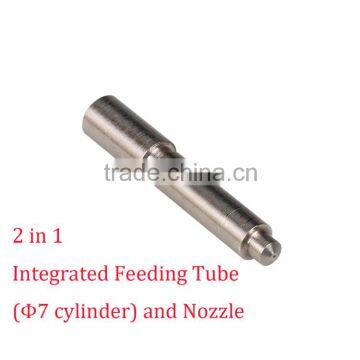 3D printer Feeding Tube (Cylinder) and Nozzle for 1.75mm 3D printer Filament