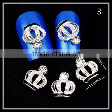 2016 New Fashion Factory Sell White Butterfly 3d Molds for Nails Metal Nail Art Decoration photo-3