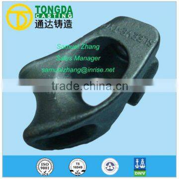 TS16949 lost wax casting cast steel hook