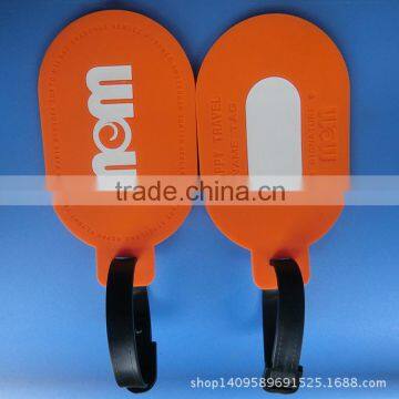 Special Design Engraved White Bird Rubber Disposable Luggage Tags photo-6