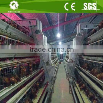 Mechanized poultry farming use automatic layer chicken cage