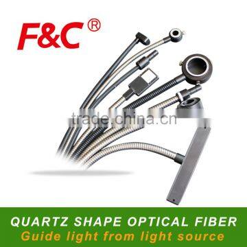 Quartz Guide Light Optical Fiber, Guide Light From Light Source, Lighting Guide Much Better Than Universal One