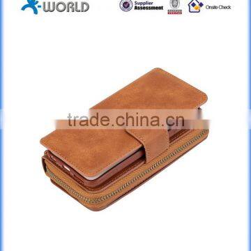 Multifunction Handbag Wallet Purse Detachable Magnet Case for Iphone 6 photo-2