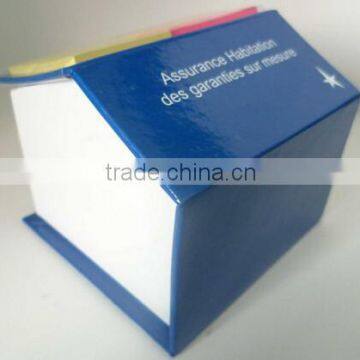 Stationery Set House Shaped Holder Loose Sheet Memo Pad photo-5