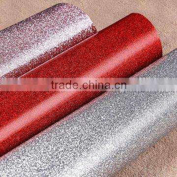 Shining chucky glitter material for handbag and fashion shoes upper usage