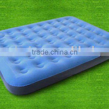 air matress with inside pump blue