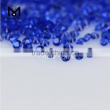 Synthetic Loose Stone 1.5mm Round Sapphire Nano Gems