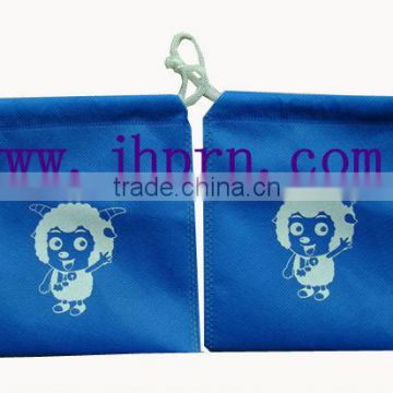 silk screen 80gsm non woven fabric drawstring bags