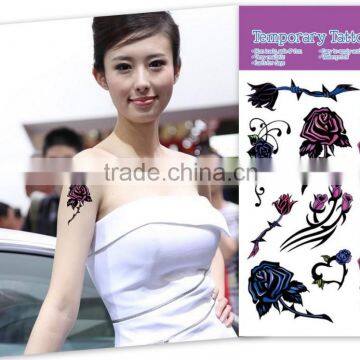 2015 new colorful princess body tattoo sticker