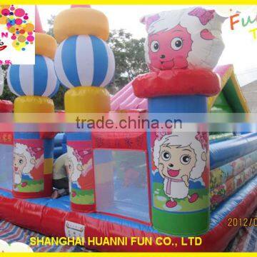 2016 China Cheap 60 SQM PVC Inflatable Castles , Bouncer Price photo-6