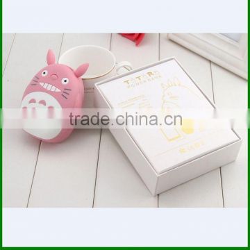 Excellent 8800mAH Cartoon Totoro Cat Charger 2 Port External Battery Pack Power Bank For iPhone Cellphone For Samsung Portable