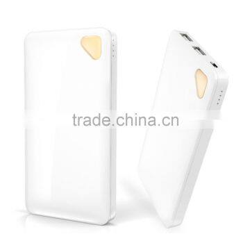 2015 New Arrive High Capacity 10000mAh Dual USB Ports QUALCOMM Approved QC 2.0 Power Bank With Own Factory
