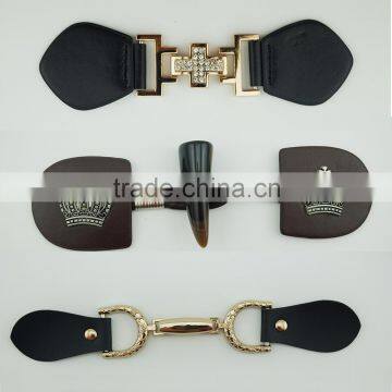 Good quality garment buckle PU fastening buckles