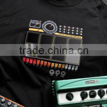 2016 Electronic Drum T-Shirt/Electric Piano Shirts/Playable Music el T-shirts photo-3