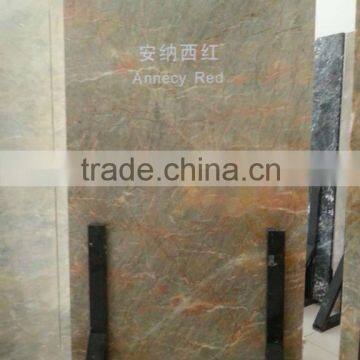 New Chinese Red Marble Annecy Red