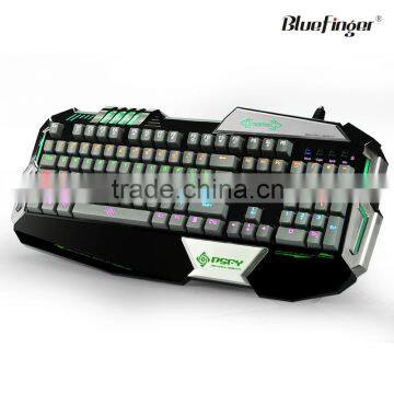 Cheaper factory USB Wired ergonomic gaming keyboard for desktop laptop