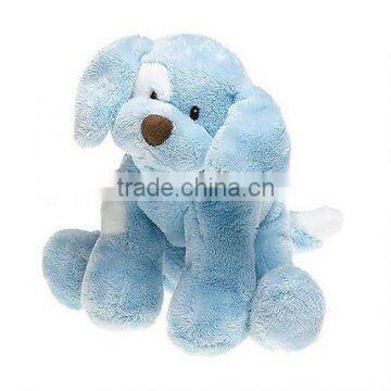 lovely stuffed animal blue dog