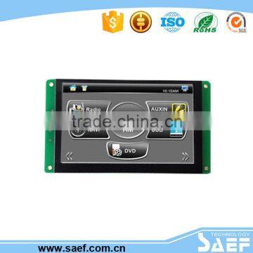 4.3 Inch Lcd Module With Rs232 485 Bnc Converter Controller Board Industrial Real-time FORTRAN photo-2