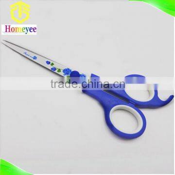 Stainless Steel Color Coating TPR Soft Handle Office Scissor for Paper Cut photo-4