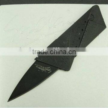 HIGH QUALITY OEM CREDIT CARD PORTABLE FOLDING KNIFE SURVIVAL KNIFE TOOL KNIFE UDTEK01852