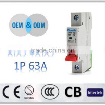 IEC60947-3 1 Pole Isolated Switches