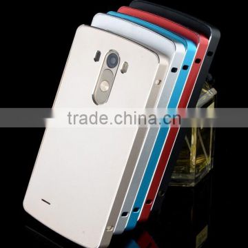 Slim Fit Skin Cover Drop Shock Absorbent Alumium bumper case for LG G3