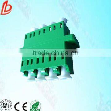 LC squared fiber optic adapter / connector with Zirconia sleeve / lc apc adapter