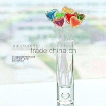 Valentines' Gift Chrismas gift heart shape flower shaped lollipop candy
