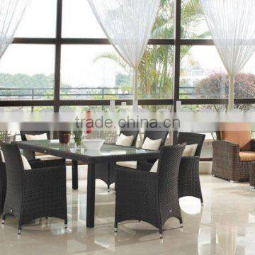 Excellent Quality Outdoor Furniture Rattan Dining Sets (BZ-D031)