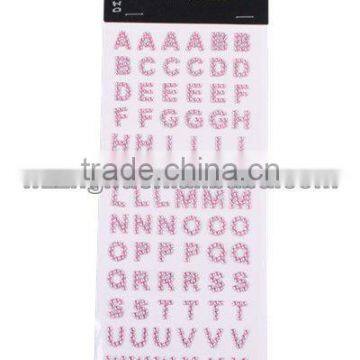 2013 Wall decorate Acrylic Alphabet Sticker