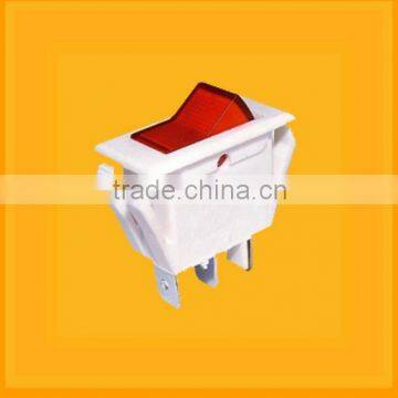 zhejiang 16A lighted rocker switch,home appliance rocker switch,air blower rocker switch