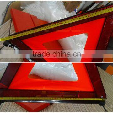 WT04 Cloth Plastic Car Warning Triangle Kit photo-3