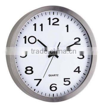 16inch aluminium frame wall clock