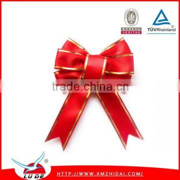 Holiday and Gift Packing Use Burgundy Christmas Bow photo-3