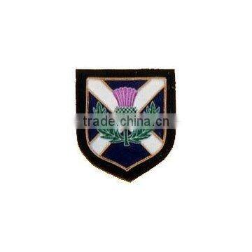 Hand Embroidered Badges , Emblems , Crest , Insignias , Patches