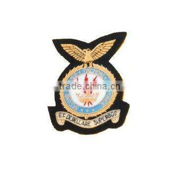 Hand Embroidered Badges , Emblems , Crest , Insignias , Patches