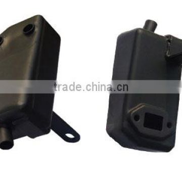 Muffler garden machine parts