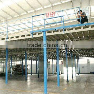Warehouse Two-tier Steel Mezzanine Floor Rack