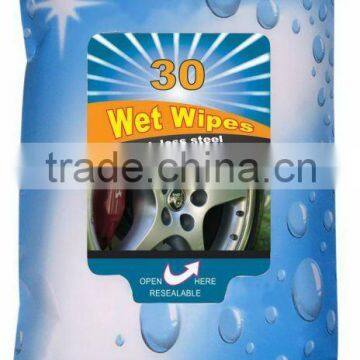 stainless steel wipe dispenser, wet wipe