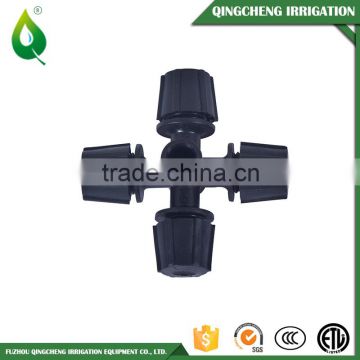 Four Outlet Fogger Black Plastic PVC Spray Nozzle