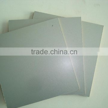 Silver colour Aluminium faced mdf