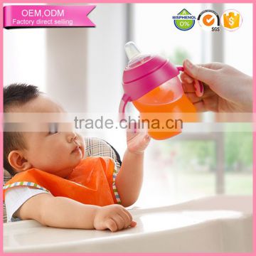 non spill plastic drink bottle for kids