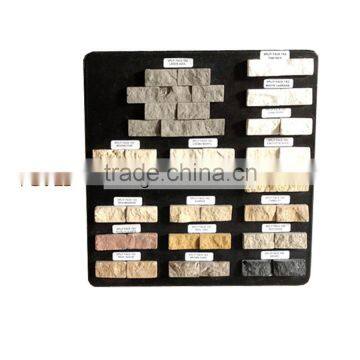 exhibition tiles stone samples display board/mdf display boards PS013