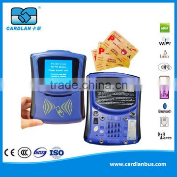 NFC card reader for vehicle support IC card and 2D barcode with GPRS, GPS module