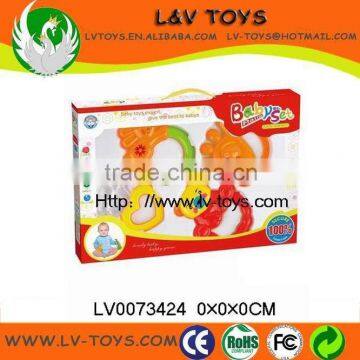 8 PCS Plastic Baby Ring Rattle for kids make in China Best Infant Toys with EN71 LV0073424