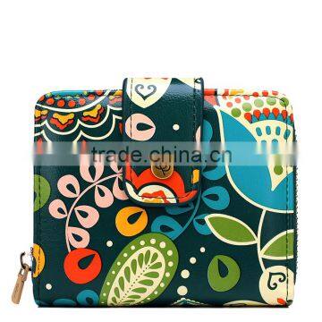 Guangzhou factory product the very popular fashion printed wallets