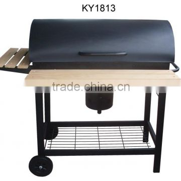 Popular European type barrel smoker BBQ grills---KY1813