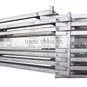 Customized stainless steel boat trailer frame fabrication factory