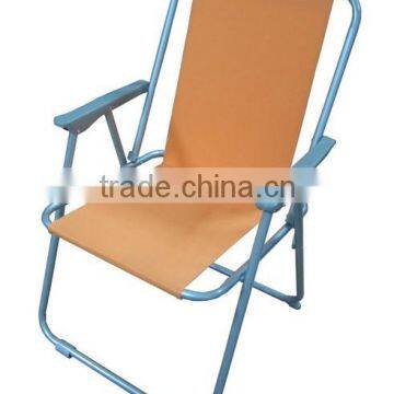 Folding spring chair