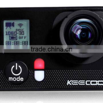 Waterproof Sports Camera KeeCoo Camera 12MP Full HD 1080P Sports Camera 30M Waterproof, 170 Degree Wide Angle Lens